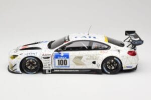 BMW M6 GT3 F13 #100 Schubert Motorsport J. Edwards / J. Klingmann 24h Nurburgring 2016 Minichamps 1:18 155162611 Metal - imaginea 3 din 6