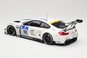 BMW M6 GT3 F13 #100 Schubert Motorsport J. Edwards / J. Klingmann 24h Nurburgring 2016 Minichamps 1:18 155162611 Metal - imaginea 5 din 6