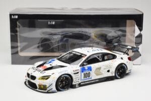 BMW M6 GT3 F13 #100 Schubert Motorsport J. Edwards / J. Klingmann 24h Nurburgring 2016 Minichamps 1:18 155162611 Metal - imaginea 6 din 6