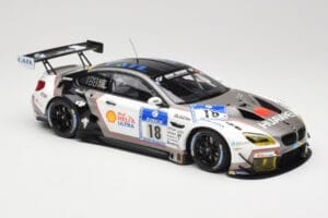 BMW M6 GT3 F13 #18 Schubert Motorsport A. Farfus / J. Krohn 24h Nurburgring 2016 Minichamps 1:18 155162618 Metal - imaginea 4 din 6