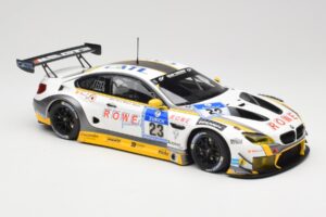BMW M6 GT3 F13 #23 Rowe Racing A. Sims / P. Eng 24h Nurburgring 2016 Minichamps 1:18 155162623 Metal - imaginea 4 din 6