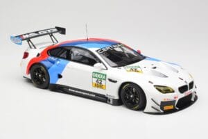 BMW M6 GT3 F13 #42 BMW Team Schnitzer R. Collard / P. Eng ADAC GT Masters Oschersleben 2017 Minichamps 1:18 155172652 Metal - imaginea 4 din 6