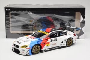 BMW M6 GT3 F13 #7 BMW Team Studie AG J. Muller / S. Ara Super GT Series 2016 Minichamps 1:18 155162607 Metal - imaginea 6 din 6