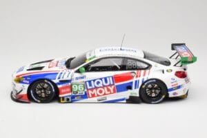 BMW M6 GT3 F13 #96 Turner Motorsport B. Auberlen / R. Foley Class Winner Petit Le Mans 2019 Minichamps 1:18 153192696 Metal - imaginea 3 din 6
