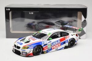 BMW M6 GT3 F13 #96 Turner Motorsport B. Auberlen / R. Foley Class Winner Petit Le Mans 2019 Minichamps 1:18 153192696 Metal - imaginea 6 din 6