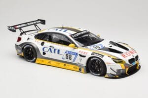 BMW M6 GT3 F13 #98 Rowe Racing M. Palttala / N. Catsburg 2nd Place 24 Hours of Nurburgring 2017 Minichamps 1:18 155172698 Met - imaginea 4 din 6