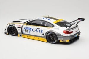 BMW M6 GT3 F13 #98 Rowe Racing M. Palttala / N. Catsburg 2nd Place 24 Hours of Nurburgring 2017 Minichamps 1:18 155172698 Met - imaginea 5 din 6