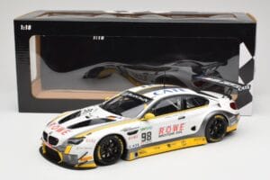 BMW M6 GT3 F13 #98 Rowe Racing T. Blomqvist / N. Catsburg 24 Hours of Spa 2017 Minichamps 1:18 155172688 Metal - imaginea 6 din 6