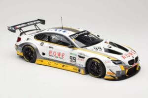 BMW M6 GT3 F13 #99 Rowe Racing P. Eng / M. Martin 24 Hours of Spa 2017 Minichamps 1:18 155172689 Metal - imaginea 4 din 6
