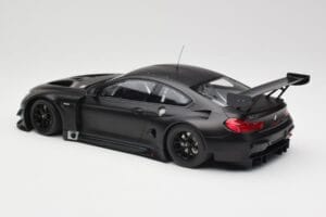 BMW M6 GT3 F13 Plain Body Version Matte Black Minichamps 1:18 155162610 Metal - imaginea 5 din 6