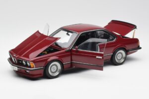 BMW M635 CSi E24 Karmin Roșu AUTOart 1:18 70528 Metal - imaginea 2 din 8
