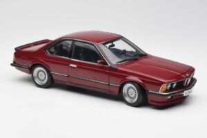 BMW M635 CSi E24 Karmin Roșu AUTOart 1:18 70528 Metal - imaginea 6 din 8