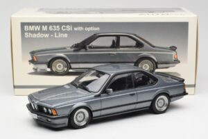 BMW M635 CSi E24 Shadow Line Delphin Metallic AUTOart 1:18 70529 Metal - imaginea 8 din 8