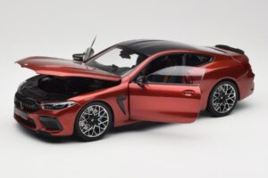 BMW M8 F91 Convertible Storm Bay Metallic Minichamps 1:18 110029020 Metal - imaginea 2 din 8