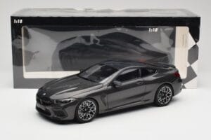 BMW M8 F92 Grey Metallic Minichamps 1:18 110029022 Metal - imaginea 8 din 8
