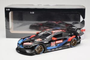 BMW M8 GTE RLL Racing #24 J. Edwards / J. Krohn IMSA GP Road Atlanta 2020 Minichamps 1:18 155202994 Metal - imaginea 6 din 6