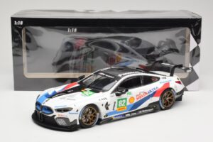 BMW M8 GTE Team Mtek #82 T. Blomqvist / A. Felix da Costa 6 Hours of Fuji 2018 Minichamps 1:18 155182982 Metal - imaginea 6 din 6