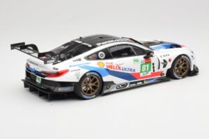 BMW M8 GTE #81 Team MTEK M. Tomczyk / N. Catsburg / N. Yelloly 24 Hours of Le Mans 2018 Minichamps 1:18 155182981 Metal - imaginea 2 din 6
