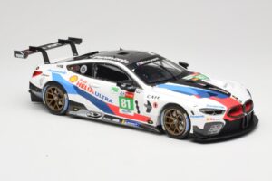 BMW M8 GTE #81 Team MTEK M. Tomczyk / N. Catsburg / N. Yelloly 24 Hours of Le Mans 2018 Minichamps 1:18 155182981 Metal - imaginea 4 din 6