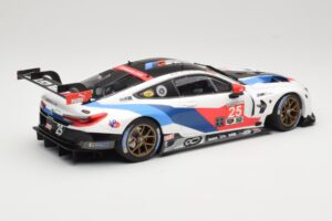 BMW M8 GTE Team RLL C. De Phillippi / B. Auberlen 2nd in Class 12 Hours of Sebring 2018 Minichamps 1:18 155182925 Metal - imaginea 2 din 6