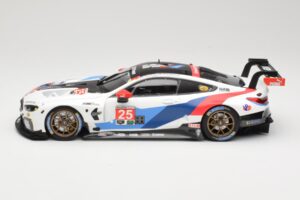 BMW M8 GTE Team RLL C. De Phillippi / B. Auberlen 2nd in Class 12 Hours of Sebring 2018 Minichamps 1:18 155182925 Metal - imaginea 3 din 6