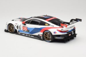 BMW M8 GTE Team RLL C. De Phillippi / B. Auberlen 2nd in Class 12 Hours of Sebring 2018 Minichamps 1:18 155182925 Metal - imaginea 5 din 6