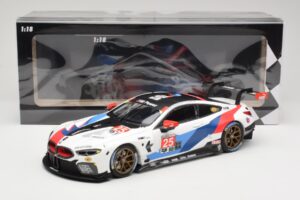 BMW M8 GTE Team RLL C. De Phillippi / B. Auberlen 2nd in Class 12 Hours of Sebring 2018 Minichamps 1:18 155182925 Metal - imaginea 6 din 6