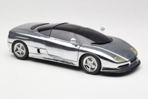 BMW Nazca M12 Chrome Silver Revell 1:18 08916 Metal - imaginea 6 din 8