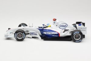 BMW Sauber F1.06 #16 N. Heidfeld Launch Version 2006 Minichamps 1:18 80430413183 Metal - imaginea 3 din 6