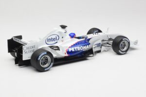 BMW Sauber F1.06 #17 J. Villeneuve Launch Version 2006 Minichamps 1:18 80430413184 Metal - imaginea 2 din 6