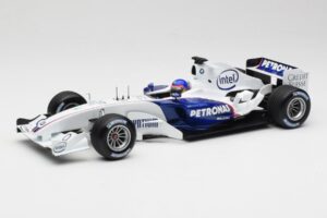 BMW Sauber F1.06 #17 J. Villeneuve Launch Version 2006 Minichamps 1:18 80430413184 Metal