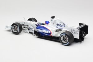 BMW Sauber F1.06 #17 J. Villeneuve Launch Version 2006 Minichamps 1:18 80430413184 Metal - imaginea 5 din 6
