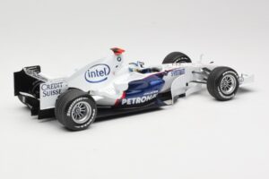 BMW Sauber F1.07 #9 N. Heidfeld Launch Version 2007 Minichamps 1:18 80430426994 Metal - imaginea 2 din 7