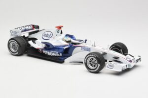BMW Sauber F1.07 #9 N. Heidfeld Launch Version 2007 Minichamps 1:18 80430426994 Metal - imaginea 4 din 7