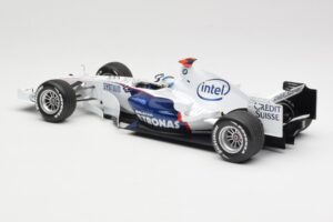 BMW Sauber F1.07 #9 N. Heidfeld Launch Version 2007 Minichamps 1:18 80430426994 Metal - imaginea 5 din 7