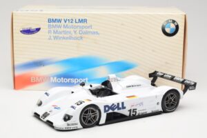 BMW V12 LMR LMP #15 P. Martini / Y. Dalmas / J. Winkelhock 24 Hours of Le Mans Winner 1999 Minichamps 1:18 80430009338 Metal - imaginea 6 din 6