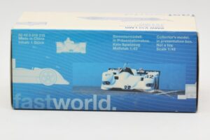 BMW V12 LMR LMP1 #42 Beck's T. Kristensen / J. Lehto / J. Müller 24 Hours of Le Mans 1999 Minichamps 1:43 80429418139 Metal - imaginea 4 din 4