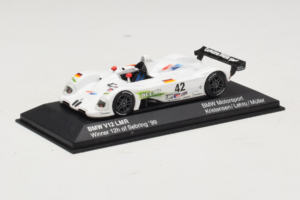 BMW V12 LMR #42 T. Kristensen / J.J. Lehto / J. Muller 24 Hours of Le Mans 1999 Minichamps 1:43 80429418137 Metal - imaginea 2 din 5