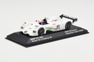 BMW V12 LMR LMP1 #42 J. Müller / J. Lehto 24 Hours of Le Mans 2000 Minichamps 1:43 80420018215 Metal - imaginea 2 din 4