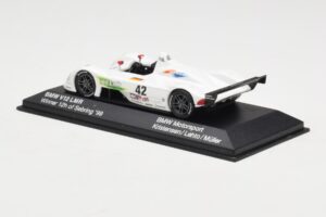 BMW V12 LMR LMP1 #42 J. Müller / J. Lehto 24 Hours of Le Mans 2000 Minichamps 1:43 80420018215 Metal - imaginea 3 din 4