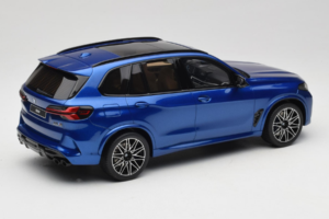 BMW X5 M F95 Competition Marina Bay Blue Metallic GT Spirit 1:18 GT967 Rășină - imaginea 2 din 6