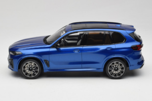 BMW X5 M F95 Competition Marina Bay Blue Metallic GT Spirit 1:18 GT967 Rășină - imaginea 3 din 6
