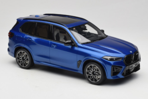 BMW X5 M F95 Competition Marina Bay Blue Metallic GT Spirit 1:18 GT967 Rășină - imaginea 4 din 6