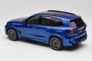 BMW X5 M F95 Competition Marina Bay Blue Metallic GT Spirit 1:18 GT967 Rășină - imaginea 5 din 6