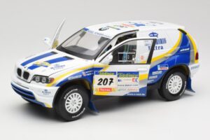 BMW X5 X-Raid #207 Dakar Rally 2004 Solido 1:18 SOLIDO001 Metal - imaginea 2 din 8