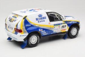 BMW X5 X-Raid #207 Dakar Rally 2004 Solido 1:18 SOLIDO001 Metal - imaginea 3 din 8