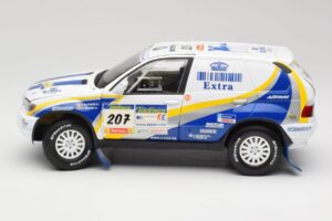 BMW X5 X-Raid #207 Dakar Rally 2004 Solido 1:18 SOLIDO001 Metal - imaginea 4 din 8