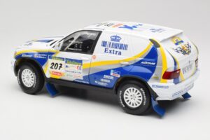 BMW X5 X-Raid #207 Dakar Rally 2004 Solido 1:18 SOLIDO001 Metal - imaginea 7 din 8