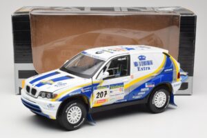 BMW X5 X-Raid #207 Dakar Rally 2004 Solido 1:18 SOLIDO001 Metal - imaginea 8 din 8