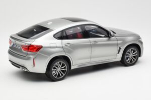 BMW X6 M F86 Donington Gri Metalic Norev 1:18 80432364886 Metal - imaginea 3 din 8